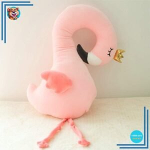 Peluche oreiller Flamant rose – rose clair