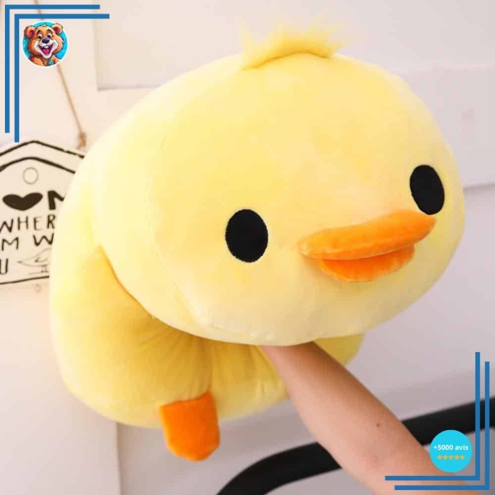 Peluche oreiller canard couché – Image 2