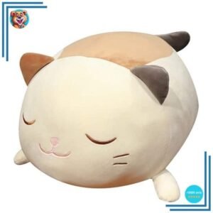 Peluche oreiller chat adorable pour enfant
