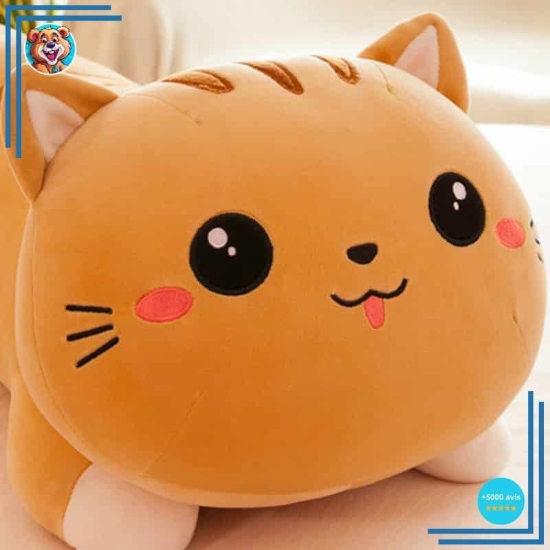 Peluche oreiller chat décoratif – Image 3