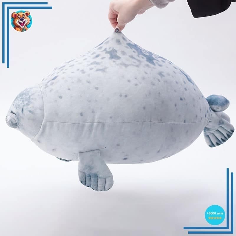 Peluche oreiller en forme de phoque – Image 2