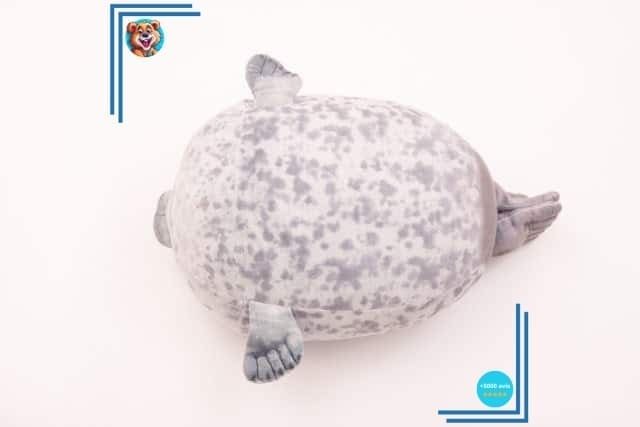 Peluche oreiller en forme de phoque – Image 5