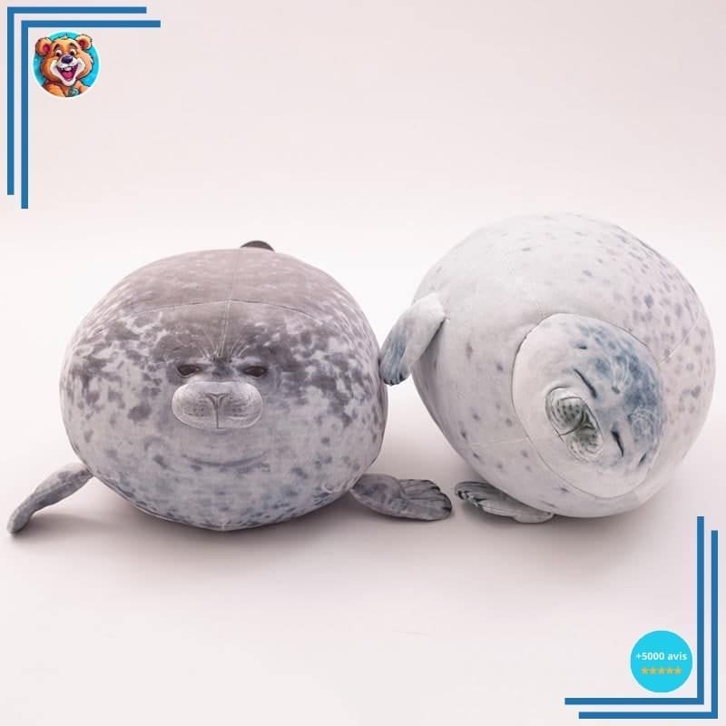 Peluche oreiller en forme de phoque