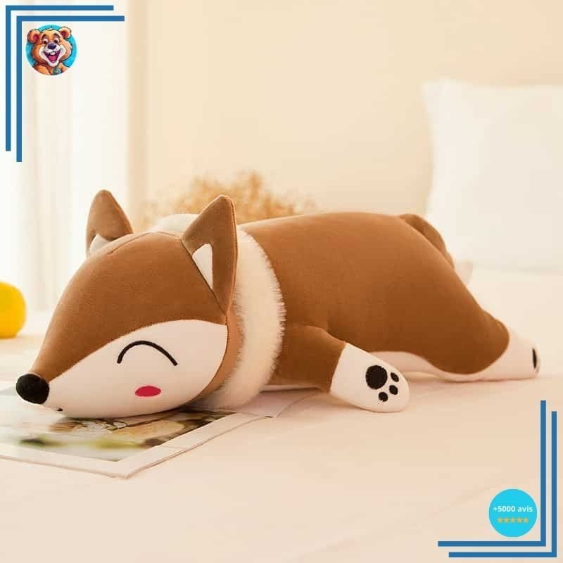 Peluche oreiller en forme de renard – Image 2
