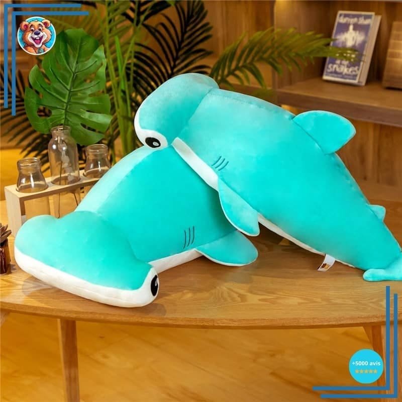 Peluche oreiller requin tête de marteau – Image 2