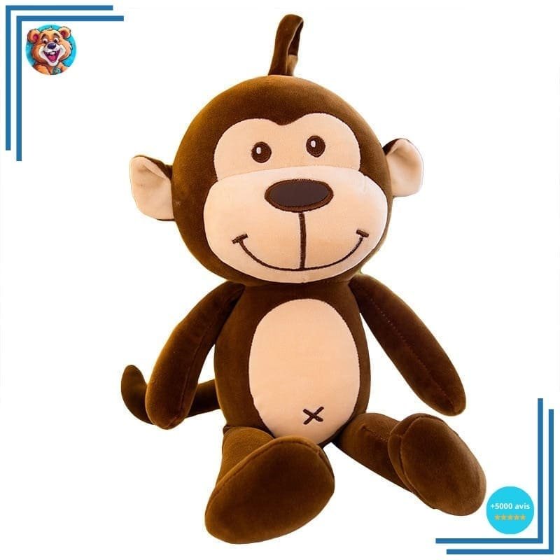 Peluche oreiller singe mignonne – Image 3