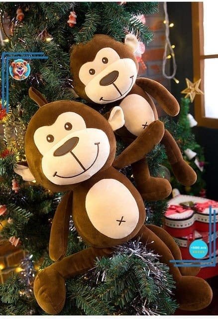 Peluche oreiller singe mignonne – Image 4