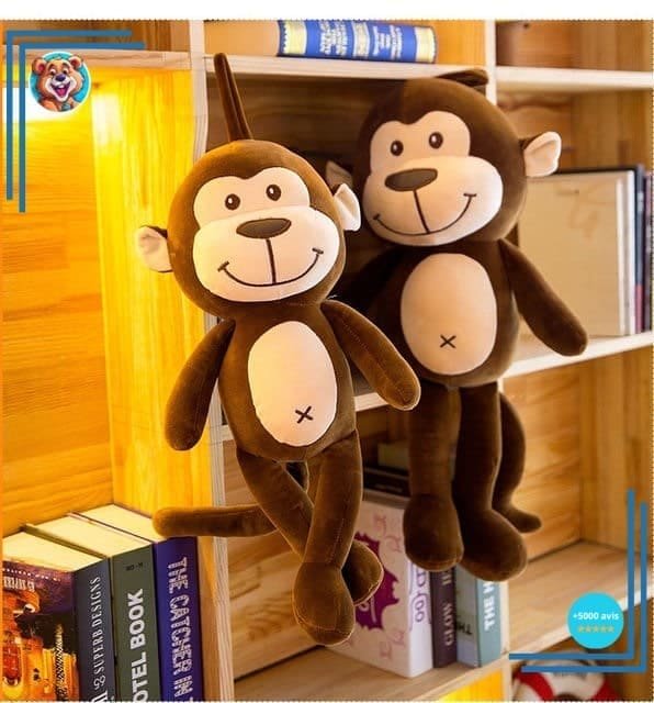 Peluche oreiller singe mignonne – Image 7