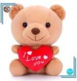 Peluche ourson kawaii I Love You