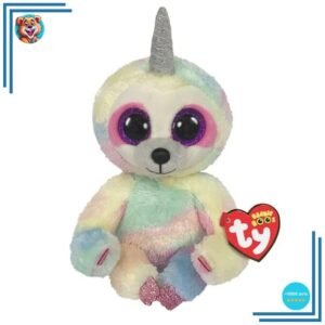 Peluche paresseux licorne