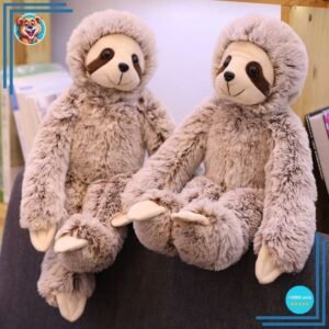 Peluche paresseux réaliste pour enfant