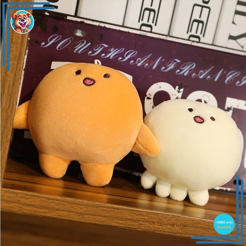 Peluche pieuvre Kirby orange – Image 3