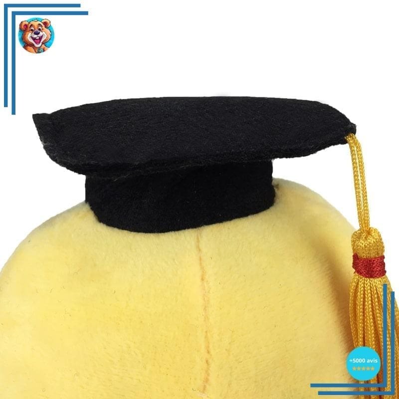 Peluche pieuvre diplômée – Image 2