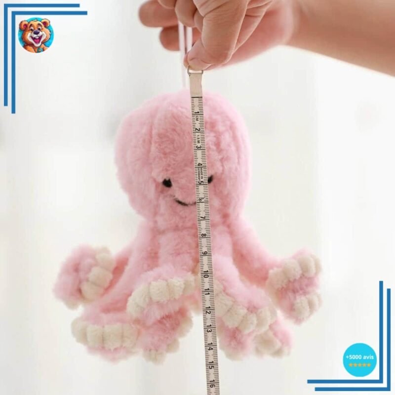 Peluche pieuvre super mignonne – Image 4