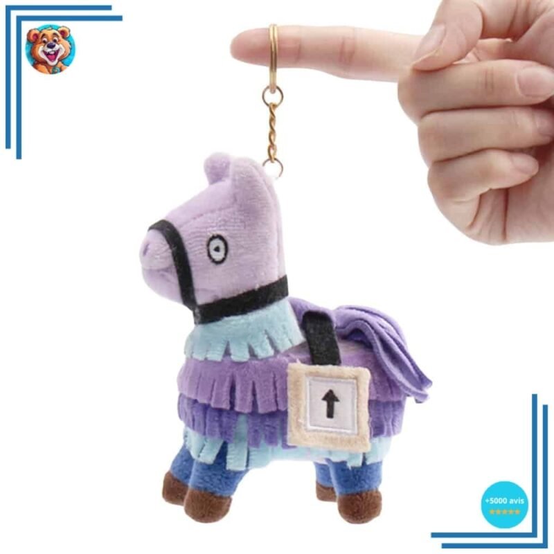 Peluche porte-clé alpaga Fortnite