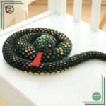 Peluche python vert