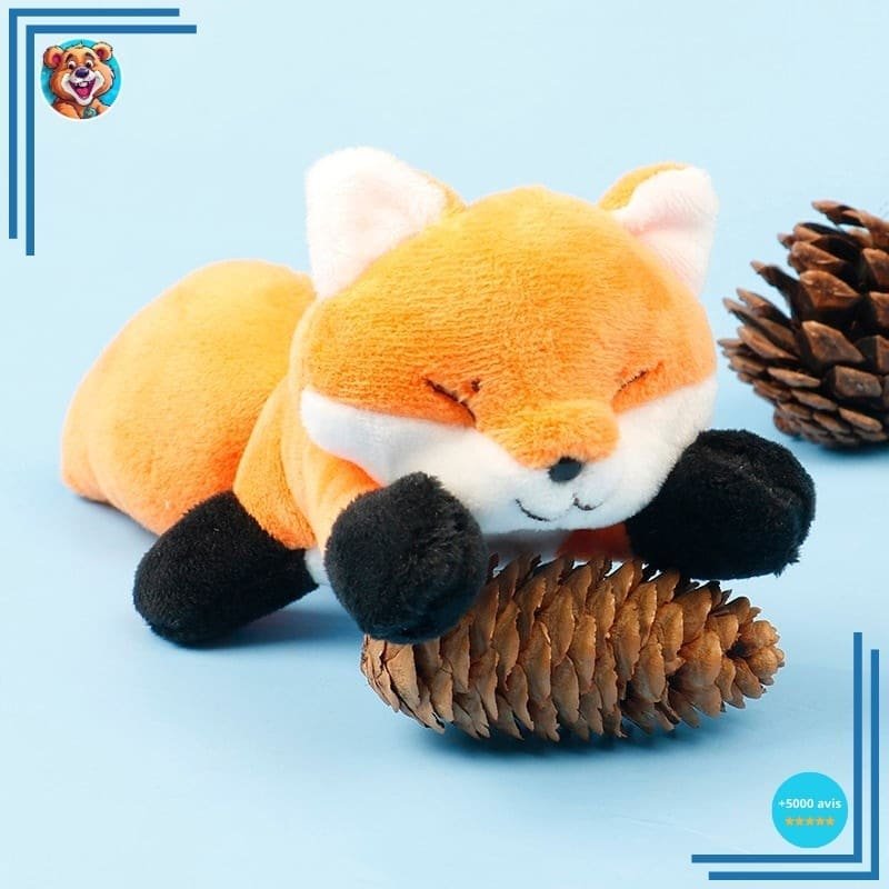 Peluche renard en broche – Image 4