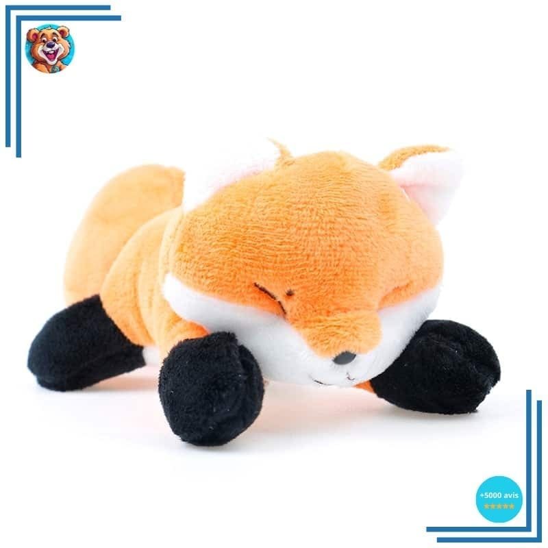 Peluche renard en broche