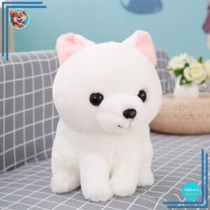 Peluche renard mignonne blanche Kawaii