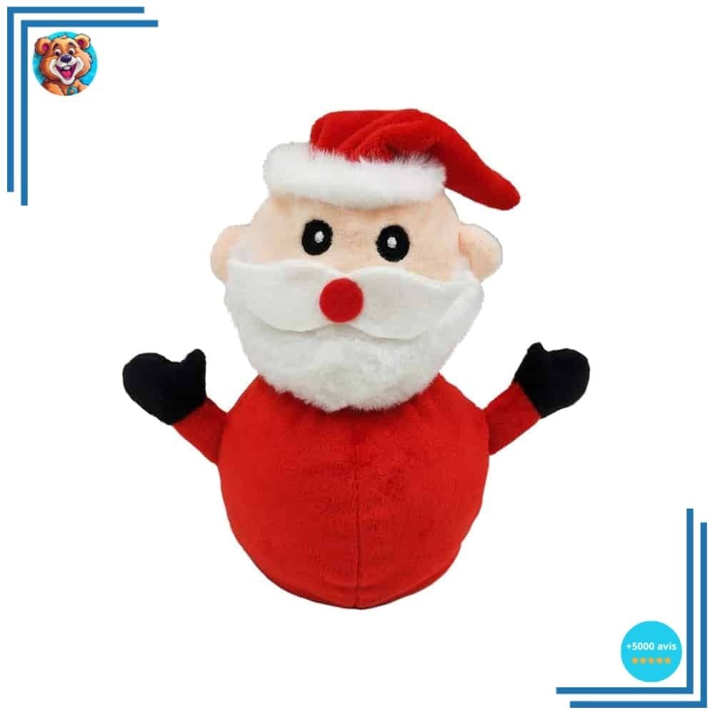 Peluche réversible bonhomme de neige – Père Noël – Image 3