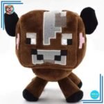 Peluche vache Minecraft