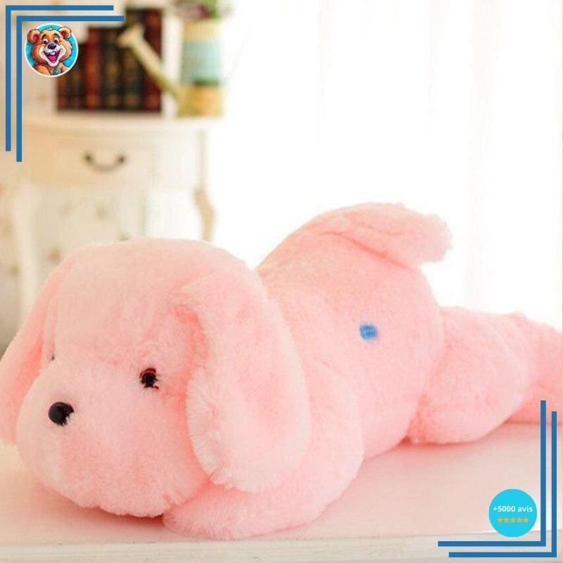 Peluche Chien Lumineux Grandes Oreilles