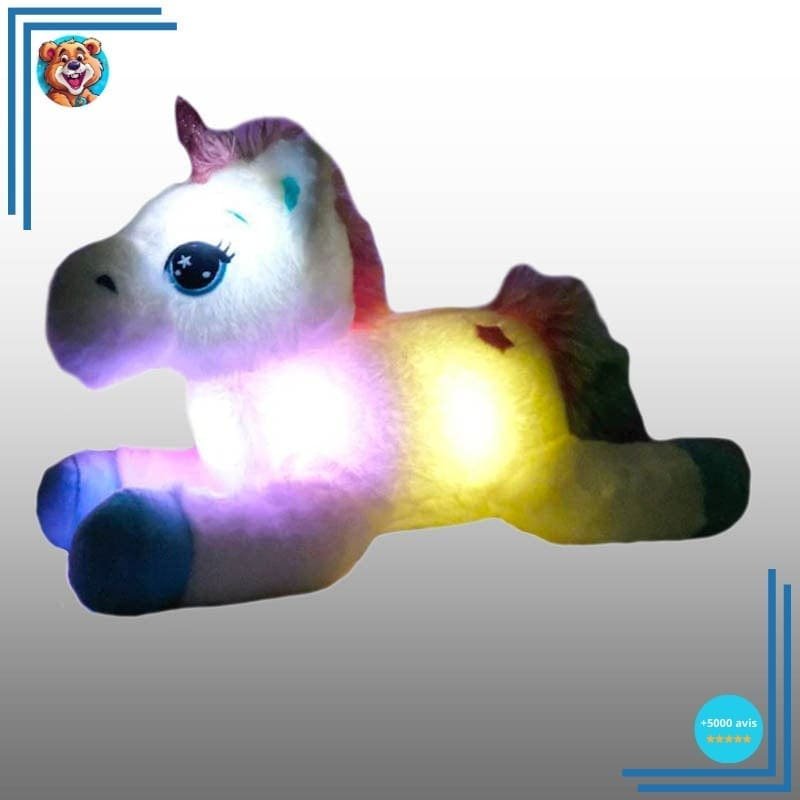 Peluche Licorne Lumineuse