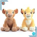 Peluches Simba et Nala