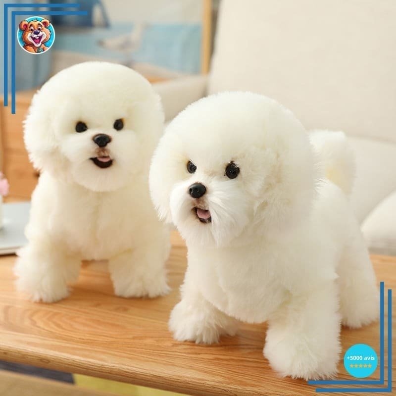 Peluches en forme de chien