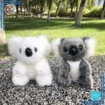 Petite peluche de koala poilu
