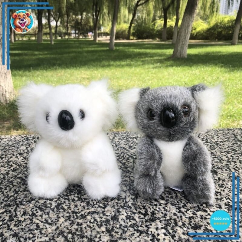 Petite peluche de koala poilu