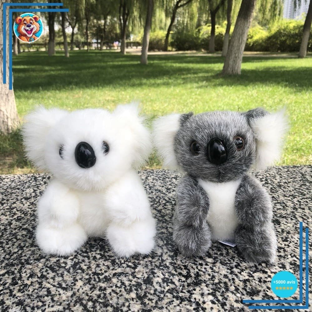 Petite peluche de koala poilu