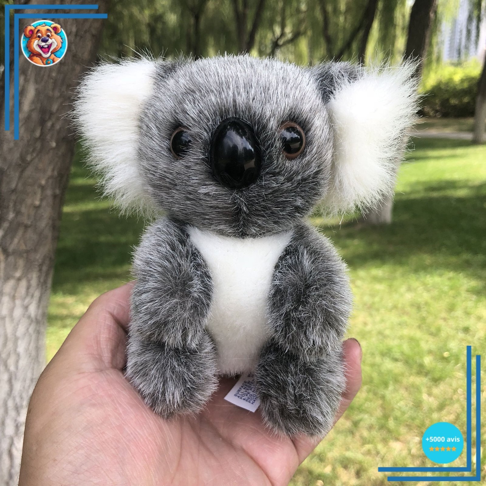 Petite peluche de koala poilu – Image 2