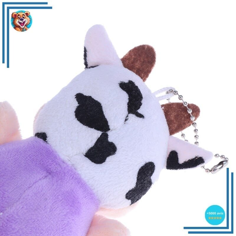 Peluche petite vache porte-clés – Image 6