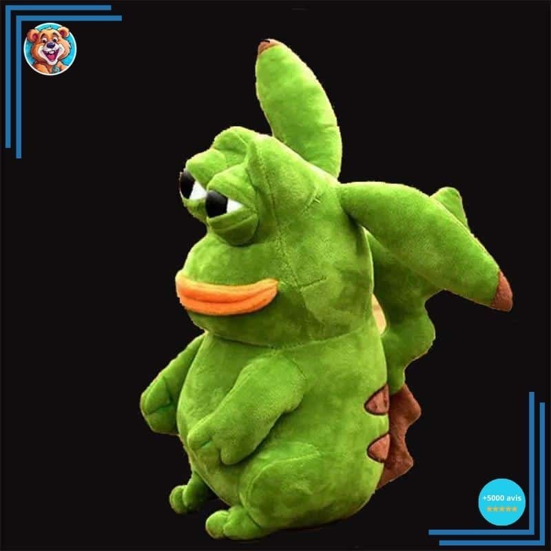 Peluche grenouille Pikachu – Image 2