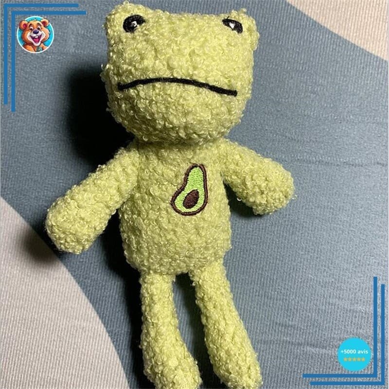 Peluche grenouille avec avocat – Image 2
