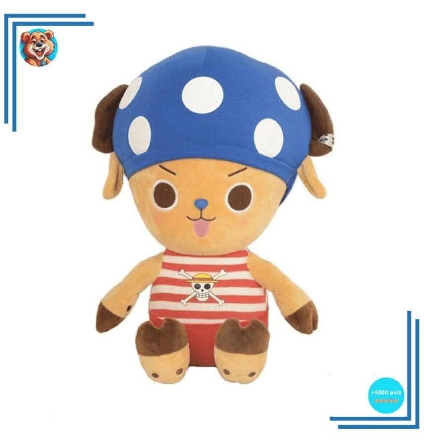 Poupée en peluche Chopper pirate One Piece