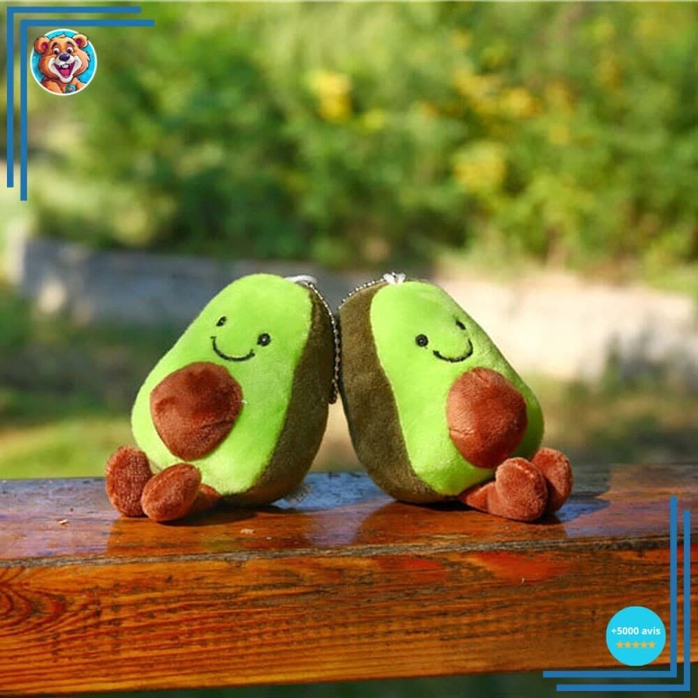Peluche avocat porte-clés – Image 2