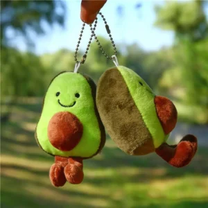 Peluche avocat porte-clés