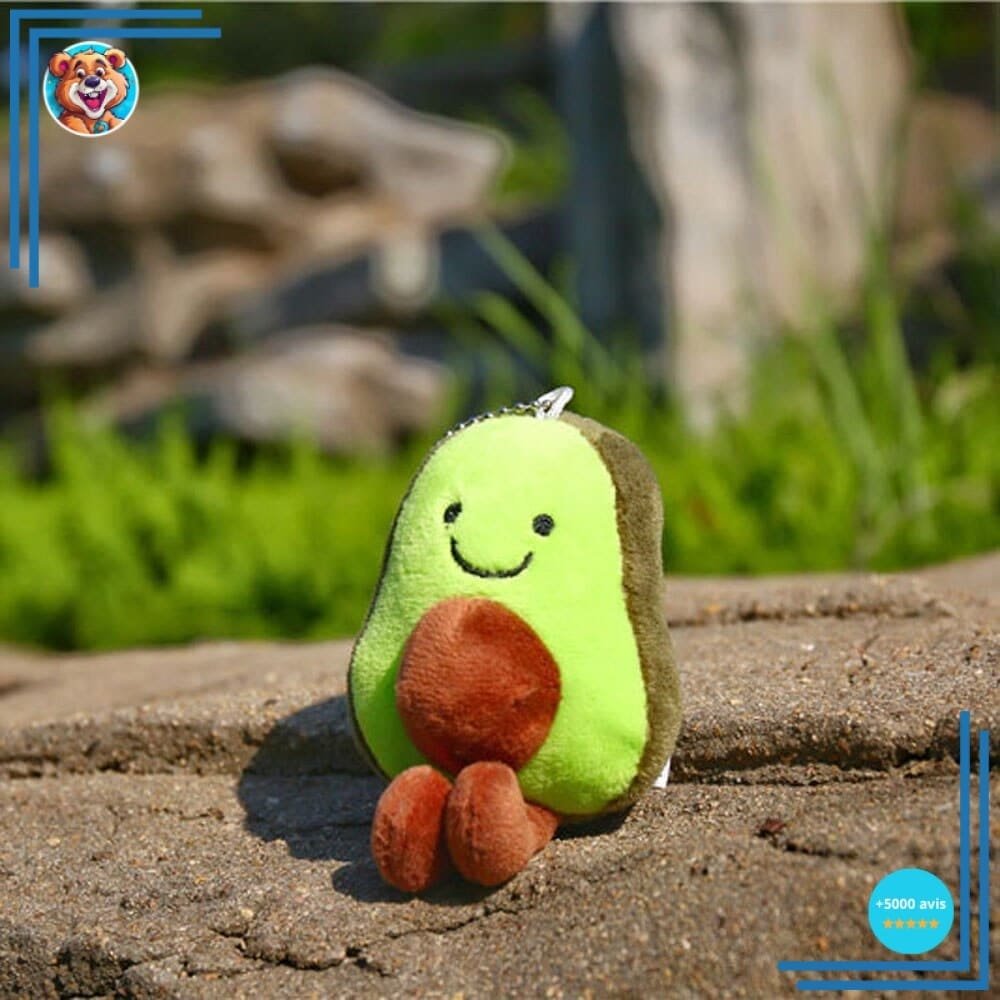 Peluche avocat porte-clés – Image 5