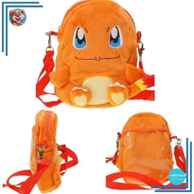 Sac à Dos Pokémon en peluche – Image 2