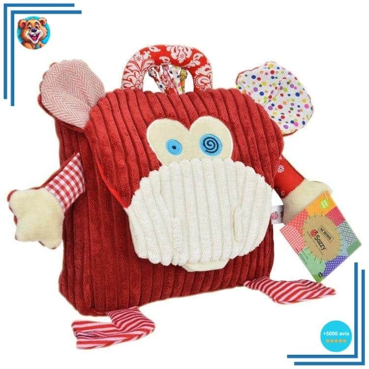 Sac à dos animaux en peluche pour enfant – Image 11