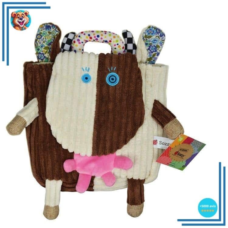 Sac à dos animaux en peluche pour enfant – Image 7
