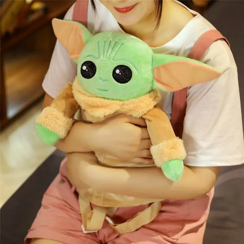 Sac à dos en peluche Bébé Yoda – Image 3