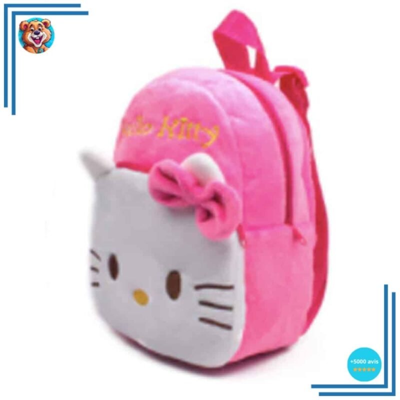 Sac à dos en peluche Hello Kitty – Image 3