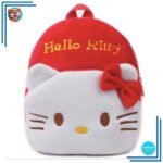 Sac à dos en peluche Hello Kitty rouge