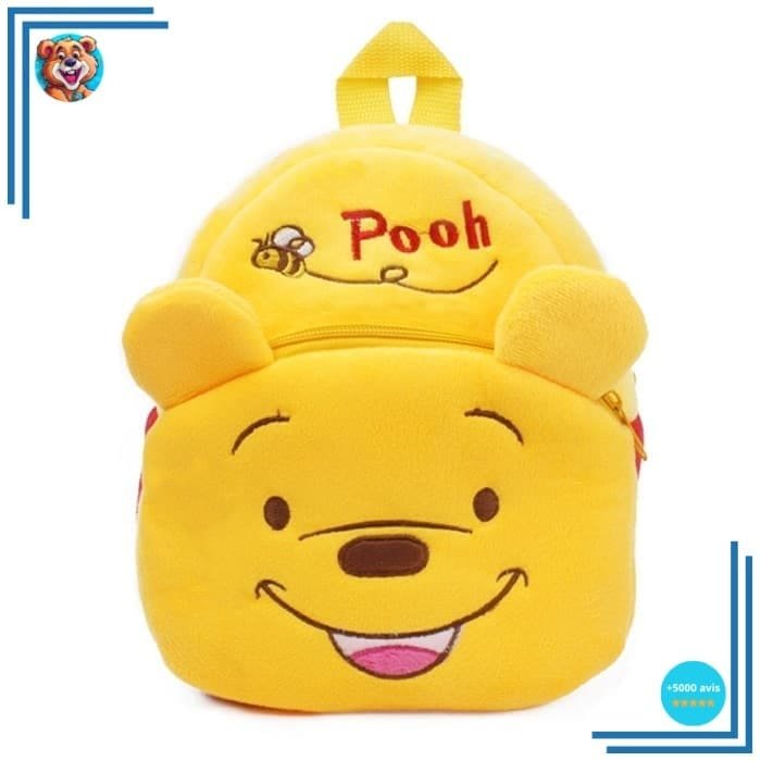 Sac à dos en peluche Winnie l’Ourson