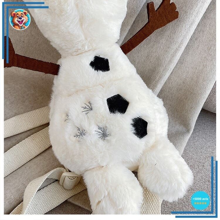 Sac à dos en peluche Olaf – Image 2