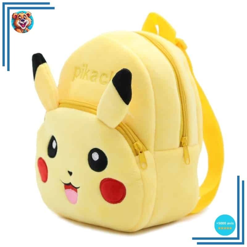 Sac à dos en peluche Pikachu – Image 2