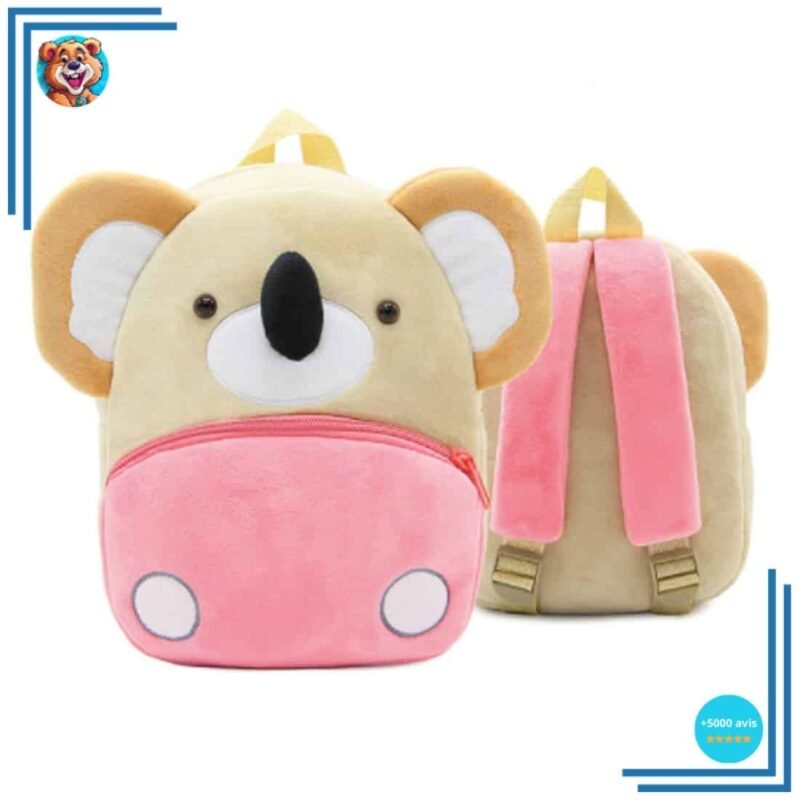 Sac à dos en peluche koala